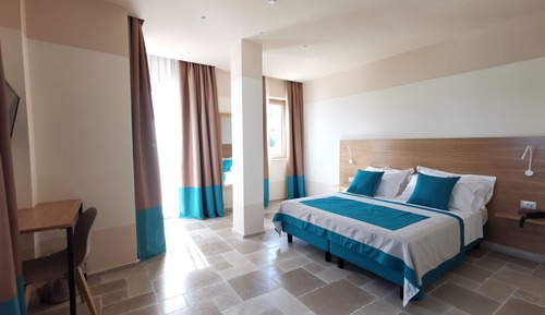 Habitación doble, vistas al mar