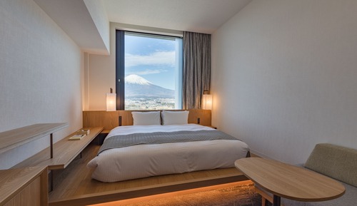 Habitación doble, no fumadores, vistas a la montaña (Mt. Fuji view)