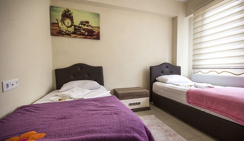 Habitación con 2 camas individuales