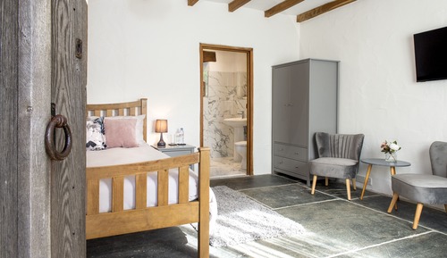 Habitación clásica doble, 1 cama de matrimonio grande (Coombe Farm - Lily Lovedays)