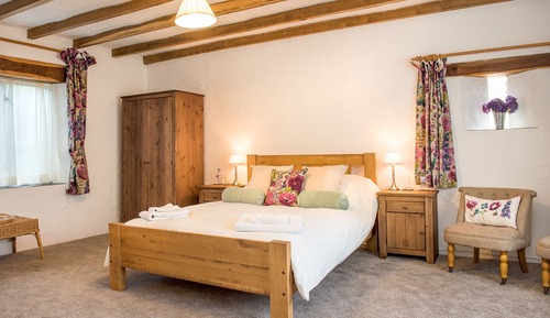 Habitación clásica doble, 1 cama de matrimonio grande (Coombe Farm - Hare's Hideout)