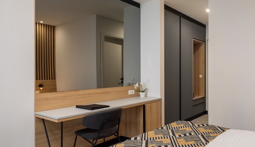 Apartamento Confort, vistas parciales al mar