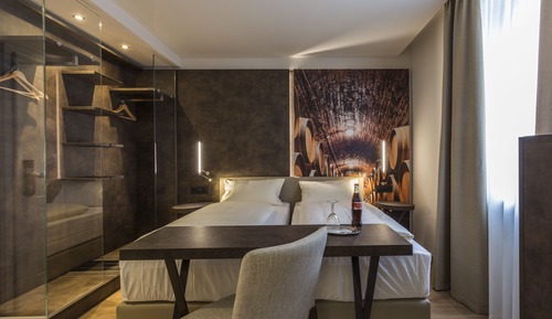 Habitación Deluxe doble, accesible para personas con discapacidad, baño privado