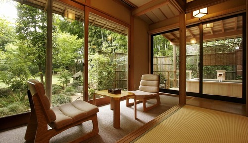 Habitación superior, no fumadores, baño privado (For5People,HIIRAGI,PrivateOpenAirbath)