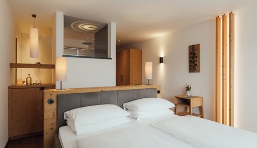 Habitación con 1 cama doble o 2 individuales
