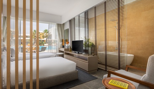 Pool Room Twin Bed