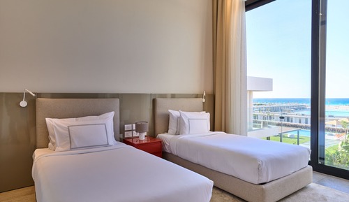 Habitación Deluxe, 2 camas individuales, vistas al mar