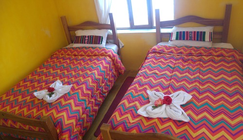 Habitación con 1 cama doble o 2 individuales