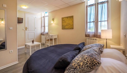 Habitación doble superior, vistas al jardín