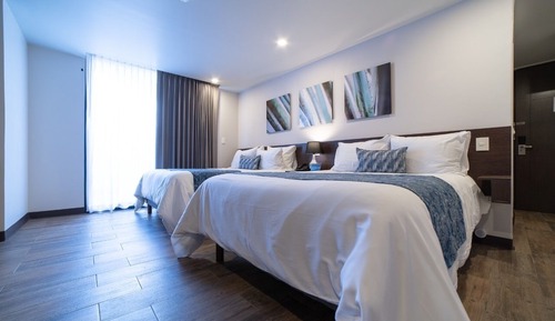 Suite estudio Deluxe, 2 camas de matrimonio