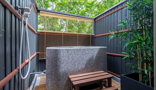 Habitación con 2 camas individuales (Main Building with Open-Air Bath)