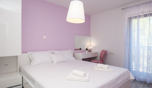 Apartamento estándar, 1 habitación, vistas parciales al mar