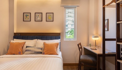 Habitación clásica, 1 cama de matrimonio, no fumadores, vistas a la ciudad