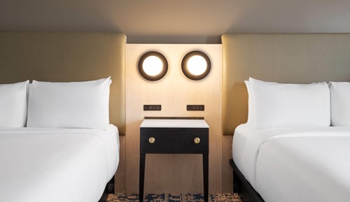 Habitación estándar, 2 camas de matrimonio
