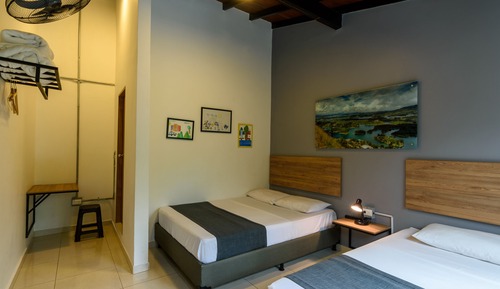 Habitación triple familiar