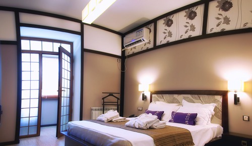 Habitación de diseño con 1 cama doble o 2 individuales
