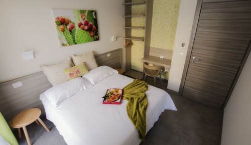 Habitación doble, vistas al jardín
