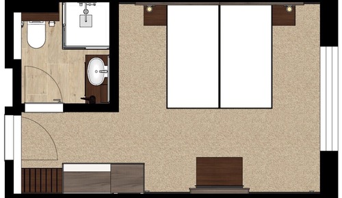 Habitación Confort doble, 1 habitación, no fumadores