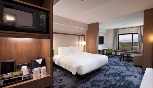 Suite, 1 cama de matrimonio grande con sofá cama