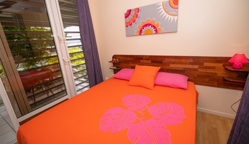 Bungalow, baño privado, vistas a la laguna