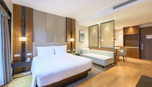 Suite, 1 cama de matrimonio grande (Additional Living Area)