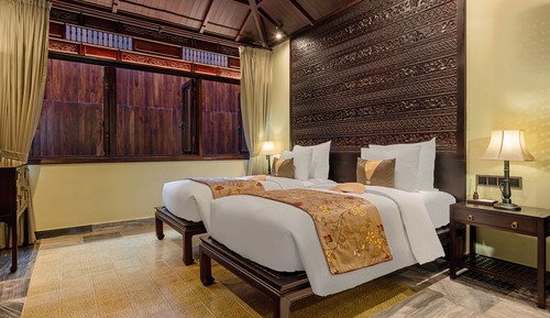 Suite superior, varias camas