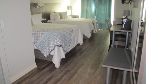 Habitación, 2 camas de matrimonio, no fumadores