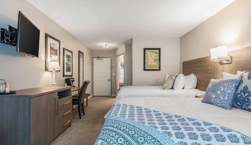 Habitación estándar, 2 camas de matrimonio, no fumadores
