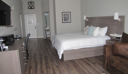 Suite estándar, 1 cama de matrimonio grande con sofá cama, no fumadores