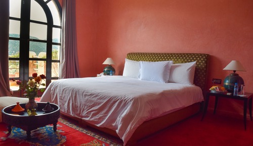 Habitación, vistas a la montaña