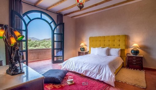 Habitación, vistas a la montaña
