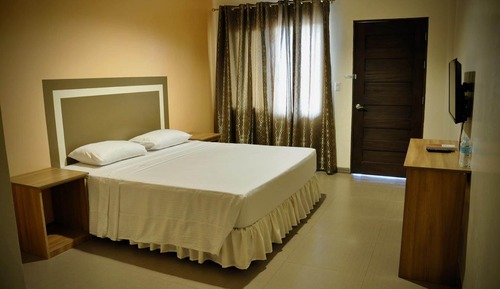 Habitación, 1 cama de matrimonio grande, vistas al mar