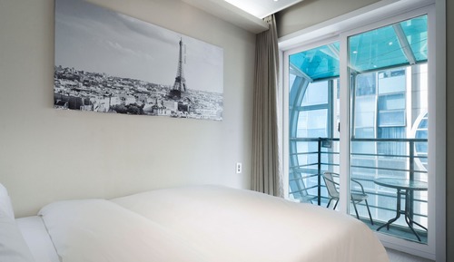Habitación doble, vistas a la ciudad