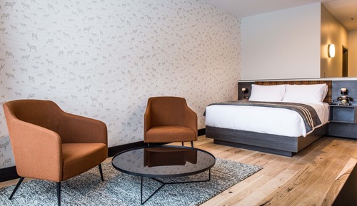 Suite estudio, 1 cama de matrimonio