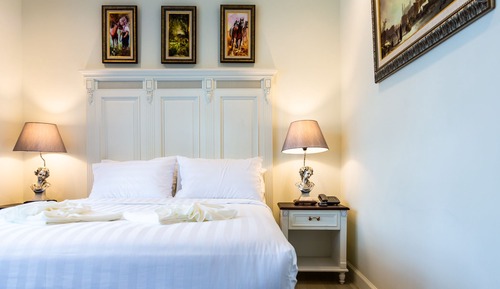 Habitación doble superior, 1 cama de matrimonio, baño privado