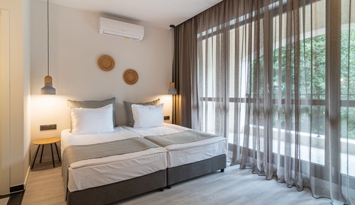 Habitación estándar doble, balcón