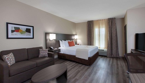 Suite estudio, 1 cama de matrimonio, no fumadores (Mobility,Hearing,Tub w/Grab Bars)