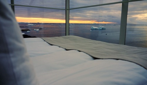 Cabaña panorámica, 1 cama doble