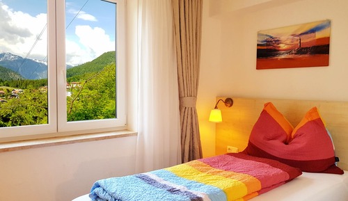 Habitación individual, vistas a la montaña