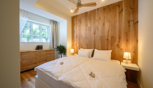 Apartamento superior, vistas al jardín