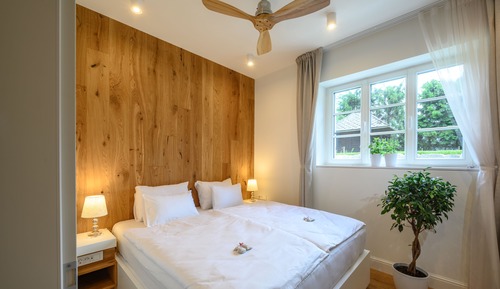 Apartamento de lujo, vistas al jardín