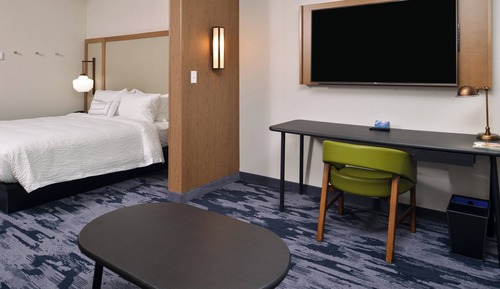 Suite, 1 cama de matrimonio grande con sofá cama (Hearing Accessible)