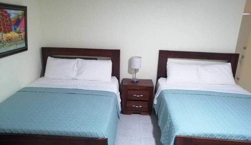 Habitación Deluxe doble, 2 camas de matrimonio