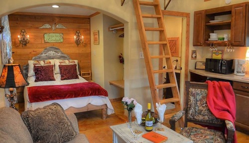 Casa de campo romántica, vistas al jardín