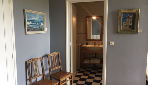 Suite Confort, baño privado, vistas al jardín (Chambre Blue)
