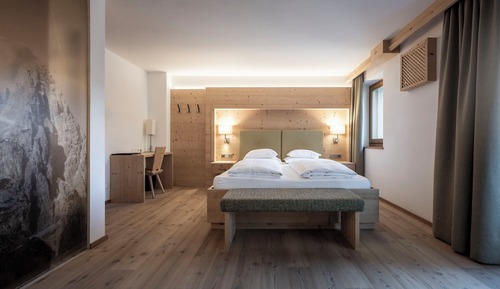 Habitación doble, balcón, vistas al valle (St. Vigil)
