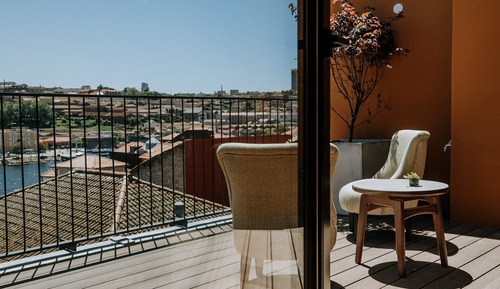 Habitación Premium, balcón, vistas al río