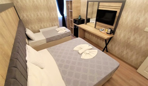 Habitación Deluxe con 2 camas individuales, 1 habitación, no fumadores, vistas a la ciudad