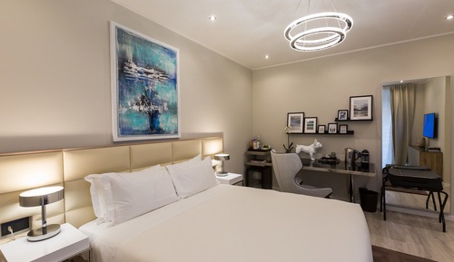Suite junior, 1 cama de matrimonio, vistas a la ciudad
