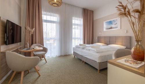 Habitación superior con 1 cama doble o 2 individuales